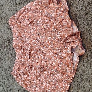 Vanilla star floral shorts